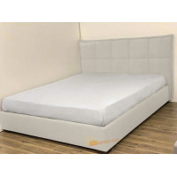 Кровать двуспальная Мисти 180x200 Mebel-Day с подъемным механизмом Жаккард Кремовый Нэо (02)