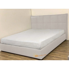 Кровать двуспальная Мисти 160x200 Mebel-Day с подъемным механизмом Жаккард Светло-серый Нэо (06)