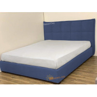 Кровать двуспальная Мисти 180x190 Mebel-Day с подъемным механизмом Жаккард Темно-синий Нэо (10)