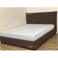 Кровать двуспальная Мисти 180x200 Mebel-Day с подъемным механизмом Жаккард Шоколадный Нэо (19)