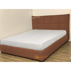 Кровать двуспальная Мисти 180x190 Mebel-Day с подъемным механизмом Жаккард Коричневый Нэо (22)