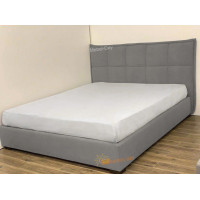 Кровать двуспальная Мисти 180x200 Mebel-Day с подъемным механизмом Жаккард Серый Нэо (23)