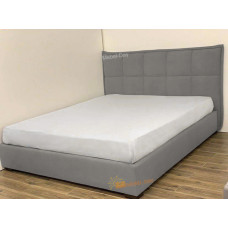 Кровать двуспальная Мисти 160x200 Mebel-Day с подъемным механизмом Жаккард Серый Нэо (23)