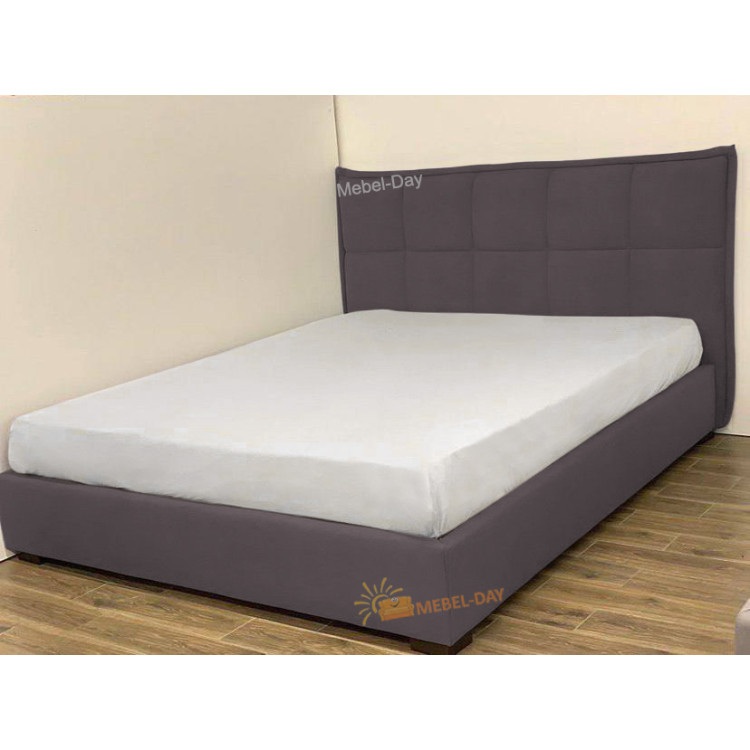Кровать двуспальная Мисти 180x190 Mebel-Day с подъемным механизмом Жаккард Темно-серый Нэо (24)