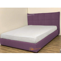 Кровать двуспальная Мисти 160x200 Mebel-Day с подъемным механизмом Жаккард Сиреневый Нэо (25)