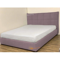 Кровать двуспальная Мисти 160x190 Mebel-Day с подъемным механизмом Велюр Сиреневый Флокс (77)
