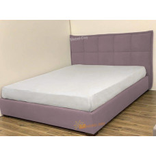Кровать двуспальная Мисти 180x190 Mebel-Day с подъемным механизмом Велюр Сиреневый Флокс (77)