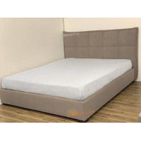 Кровать двуспальная Мисти 160x190 Mebel-Day с подъемным механизмом Велюр Капучино Канна (07)