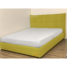 Кровать двуспальная Мисти 160x190 Mebel-Day с подъемным механизмом Велюр Светло-зеленый Канна (33)